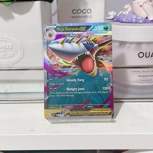 Pokemon Mega Sharpedo Card